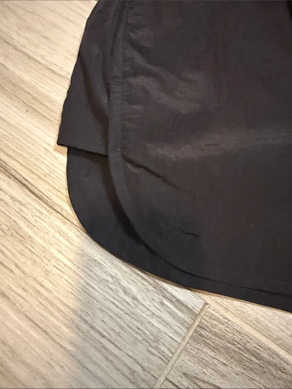 Varley Black Drawstring Performance Running Shorts